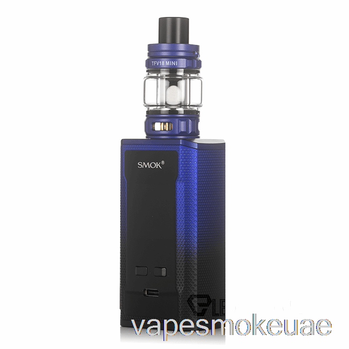مجموعة Vape Uae Smok R-kiss 2 بقوة 200 واط، باللون الأسود والأزرق